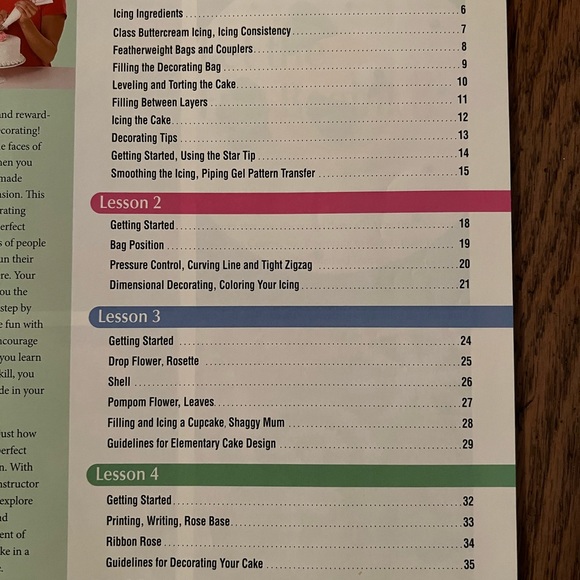 Cake decorating lesson books - Picture 7 of 7